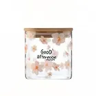 Банка для сыпучих продуктов Sakura 800 мл с крышкой