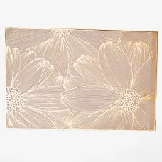 Коврик для сервировки стола Sharm 45*30 см, золото