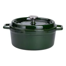 Кокотница чугунная с эмалированным покрытием 3,5 л