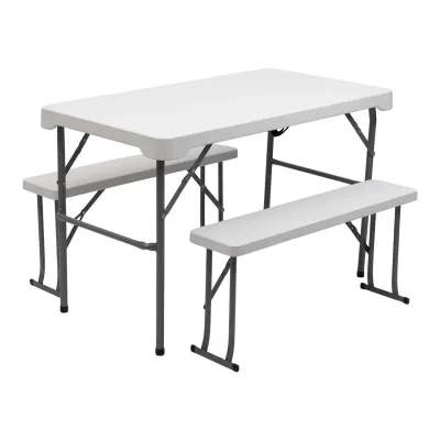 Набор мебели складной стол и 2 лавки 112*61*72 см