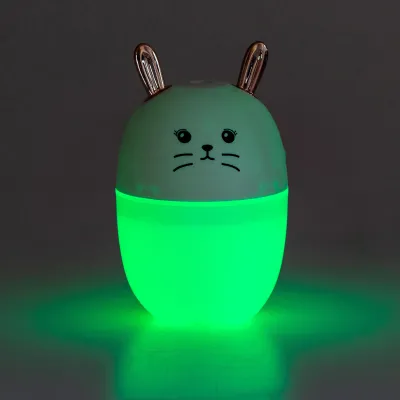 Зволожувач повітря для дитячої кімнати Зайчик 220 мл, білий