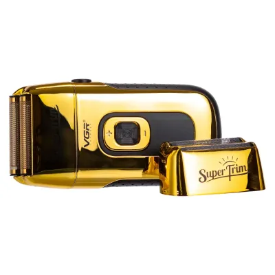 Электробритва-шейвер VGR V-332 аккумуляторная для сухого бритья, золотистый