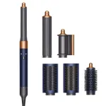 Мультистайлер для волос Airwrap Complete Long 6 насадок, синий