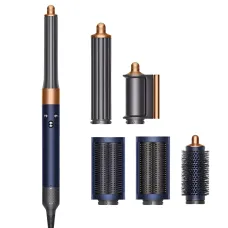 Мультистайлер для волос Airwrap Complete Long 6 насадок, синий