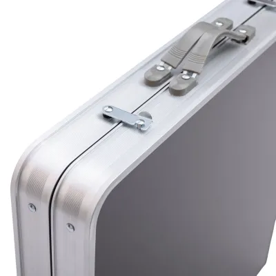 Набор мебели для пикника усиленный стол и 4 стула 120*60*75/65/55 см, серый