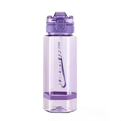 Бутылка для воды Running 760 мл с ремешком, фиолетовый