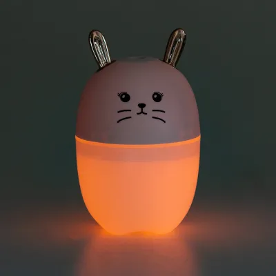 Зволожувач повітря для дитячої кімнати Зайчик 220 мл, білий