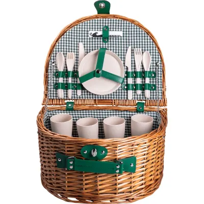 Корзина для пикника на 4 персоны 41*31*22 см