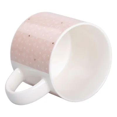 Чашка порцелянова 350 мл, рожевий Чашка порцелянова 350 мл, рожевий