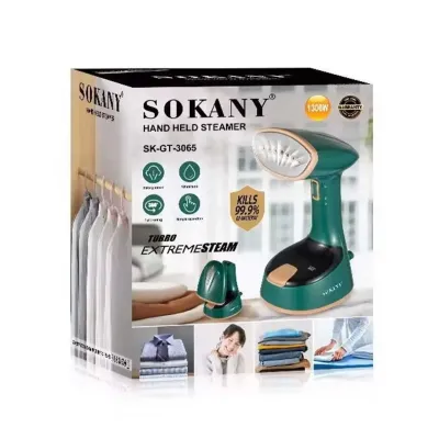 Ручний відпарювач SOKANY SK-GT-3065 складаний, зелений