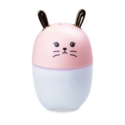 Увлажнитель воздуха для детской комнаты Зайчик 220 мл, розовый