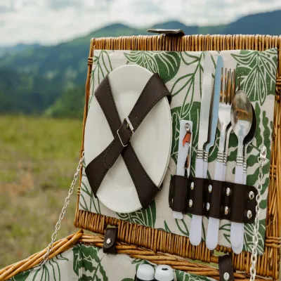 Корзина для пикника на 2 персоны 38*26*18 см