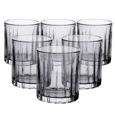 Набор стаканов для виски с толстым дном 6 штук по 330 мл