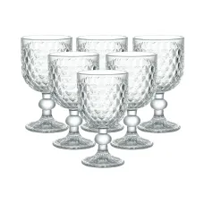 Набор бокалов столовых из толстого стекла 6 штук по 280 мл