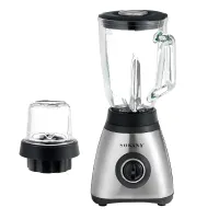 Блендер стационарный Sokany SK-146S с чашей 1,5 л и функцией пульсации, стальной