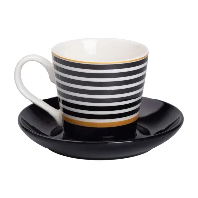 Чашка з блюдцем порцелянова 200 мл, horizontal