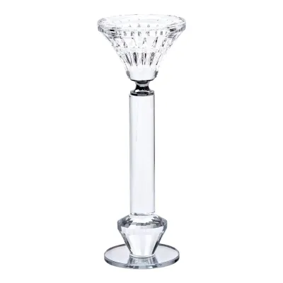 Подсвечник стеклянный Crystal lotus декоративный 19.5 см Подсвечник стеклянный Crystal lotus декоративный 19.5 см