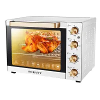 Духовка электрическая настольная SOKANY SK-10010 объемом 60 литров с таймером