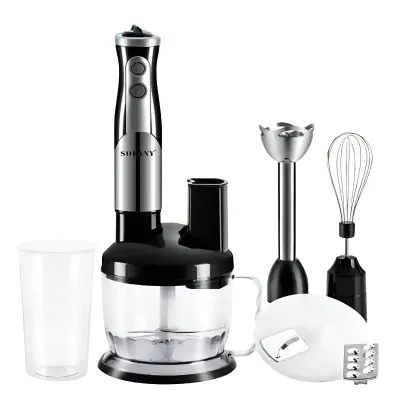 Кухонный комбайн Sokany SM-5011-8 многофункциональный, черный