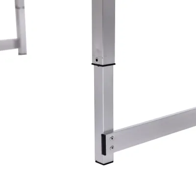 Набор мебели для пикника усиленный стол и 4 стула 120*60*75/65/55 см, белый Набор мебели для пикника усиленный стол и 4 стула 120*60*75/65/55 см, белый