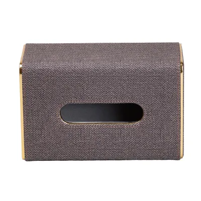 Салфетница текстильная 21х13,5х9 см, коричневый Салфетница текстильная 21х13,5х9 см, коричневый