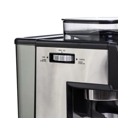 Кавомашина електрична SOKANY SK-04032 ріжкова з сенсорним керуванням 1800 Вт Кавомашина електрична SOKANY SK-04032 ріжкова з сенсорним керуванням 1800 Вт