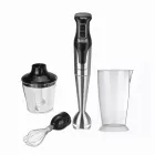 Блендер погружной ручной SOKANY SK-758-4 с 2 насадками, сталь