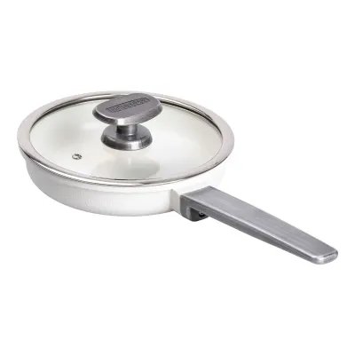 Сковорода універсальна MGC Designed алюмінієва 20 см з антипригарним покриттям, білий Сковорода універсальна MGC Designed алюмінієва 20 см з антипригарним покриттям, білий