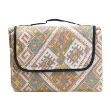 Коврик для пикника жаккардовый 145*200 см, желтый