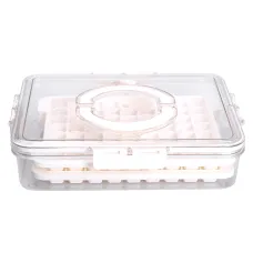 Контейнер для льда пластиковый 30.5*24*7 см, бежевый