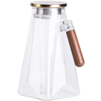 Чайник заварочный из боросиликатного стекла 2 л