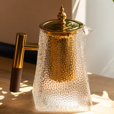 Чайник заварочный из боросиликатного стекла 1 л