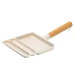 Сковорода для сніданку з антипригарним покриттям 21*18,5*2 см, бежевий Сковорода для сніданку з антипригарним покриттям 21*18,5*2 см, бежевий