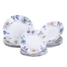 Столовый сервиз на 6 персон фарфоровый Spring Melody, белый