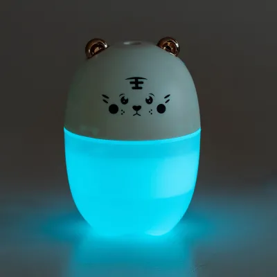 Зволожувач повітря для дитячої кімнати Ведмедик 220 мл, білий