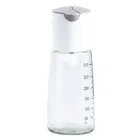 Бутылка для масла и уксуса 300 мл с гравитационной крышкой, серый