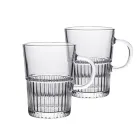 Набор чашек стеклянных Lirmartur 2 штуки по 500 мл