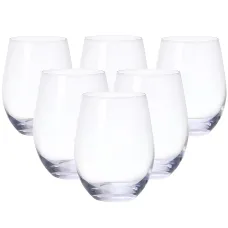Набор стаканов Deli Glassware 6 штук по 390 мл, прозрачный