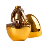 Набор столовых приборов из нержавеющей стали 24 штуки, золото