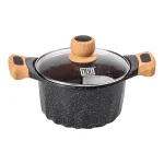 Каструля алюмінієва MGC з антипригарним покриттям 3 л, чорний