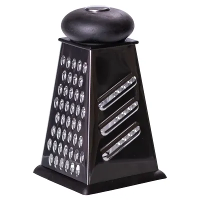 Тертка чотиристороння з прогумованою ручкою 12.5*12.5*21 см