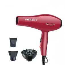 Фен для волос SOKANY SK-2215 с 3 насадками 2600 Вт