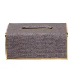 Салфетница текстильная 21х13,5х9 см, коричневый Салфетница текстильная 21х13,5х9 см, коричневый