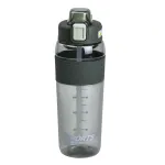 Пляшка для води Sports 800 мл з трубочкою, зелений