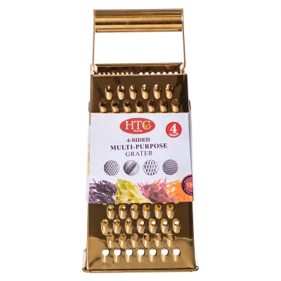 Терка четырехсторонняя из нержавеющей стали 11*8*24 см Терка четырехсторонняя из нержавеющей стали 11*8*24 см