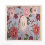Коврик диатомитовый для ванной комнаты 58*57 см, flowers garden Коврик диатомитовый для ванной комнаты 58*57 см, flowers garden