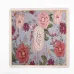 Коврик диатомитовый для ванной комнаты 58*57 см, flowers garden