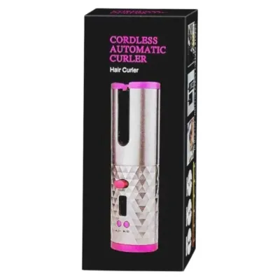 Автоматическая плойка-стайлер беспроводная, белый Автоматическая плойка-стайлер беспроводная, белый