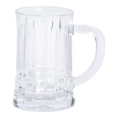 Набір пивних кухлів 2 штуки по 310 мл із товстого скла, прозорий Набір пивних кухлів 2 штуки по 310 мл із товстого скла, прозорий