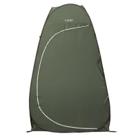 Палатка душ-туалет автоматическая 120*120*190 см, армейский зеленый
